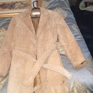 Jones New York suede leather jacket